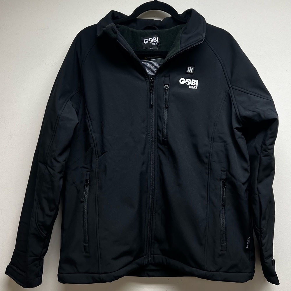 Gobi Heat - Sahara Men’s 3 Zone Heated Jacket - Black - Size S